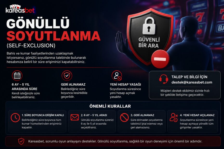 kareasbet gönüllü soyutlanma